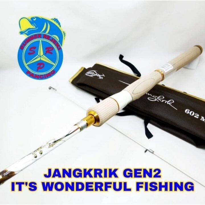 Joran relix nusantara jangkrik gen2 165 dan 180cm