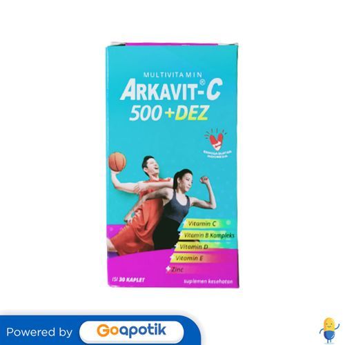Arkavit - C 500 + Dez Botol 30 Kaplet