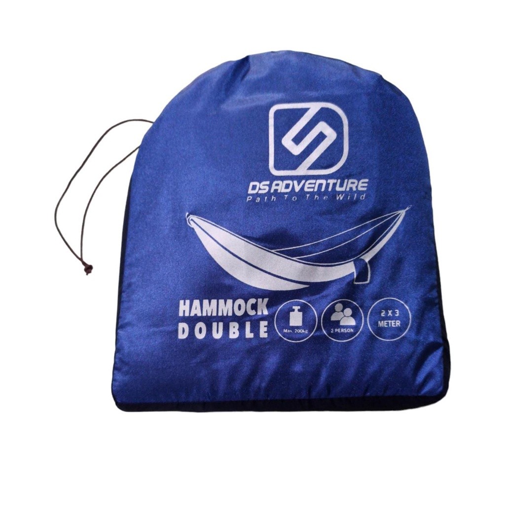 Bintang Ofc Hammock Double DS ADVENTURE  / Jumbo hammock tebal / hammock 2 orang