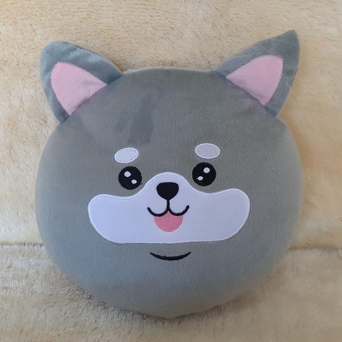 Tokoo Anugrahh Bantal Animal, Bantal Bulat Animal Bed - Husky