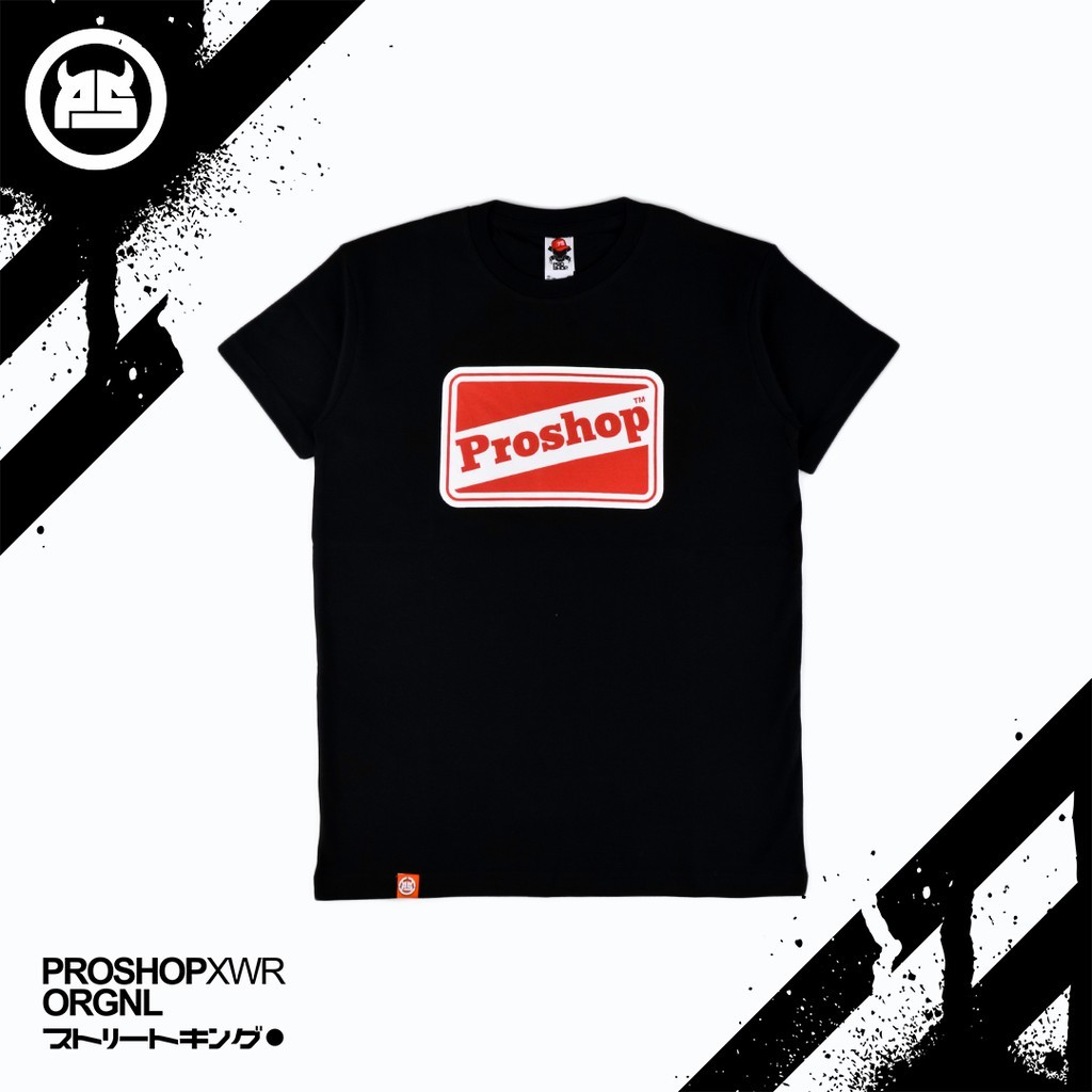 Proshop |Tshirt Junior Ps Sticker   | Kaos Anak Kaos  Distro | Hitam