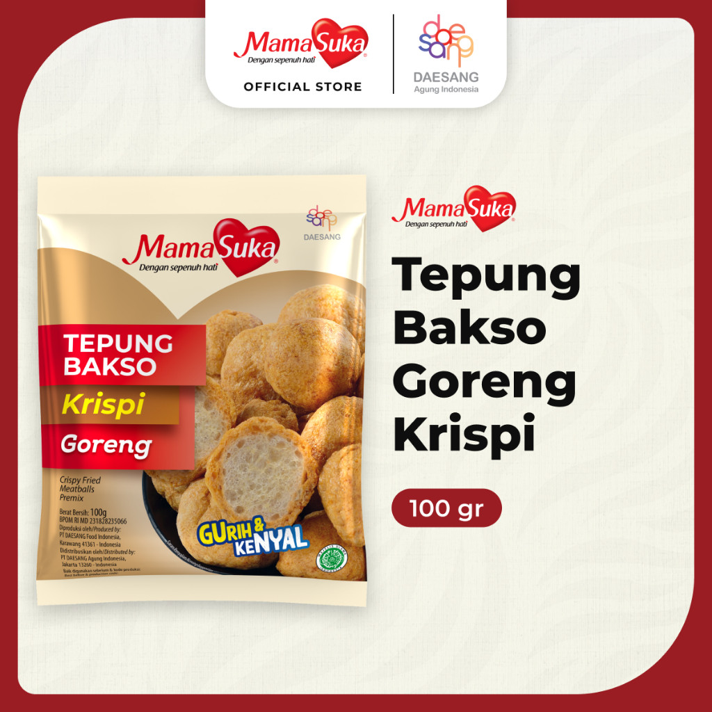 MamaSuka - Tepung Bakso Goreng Krispi 100 gr