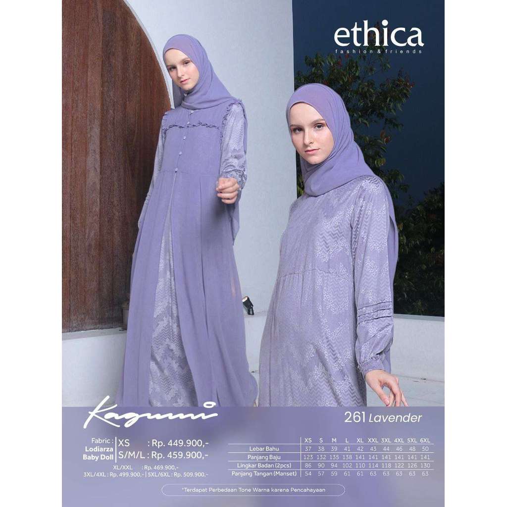 ETHICA GAMIS DEWASA KAGUMI 261 LAVENDER