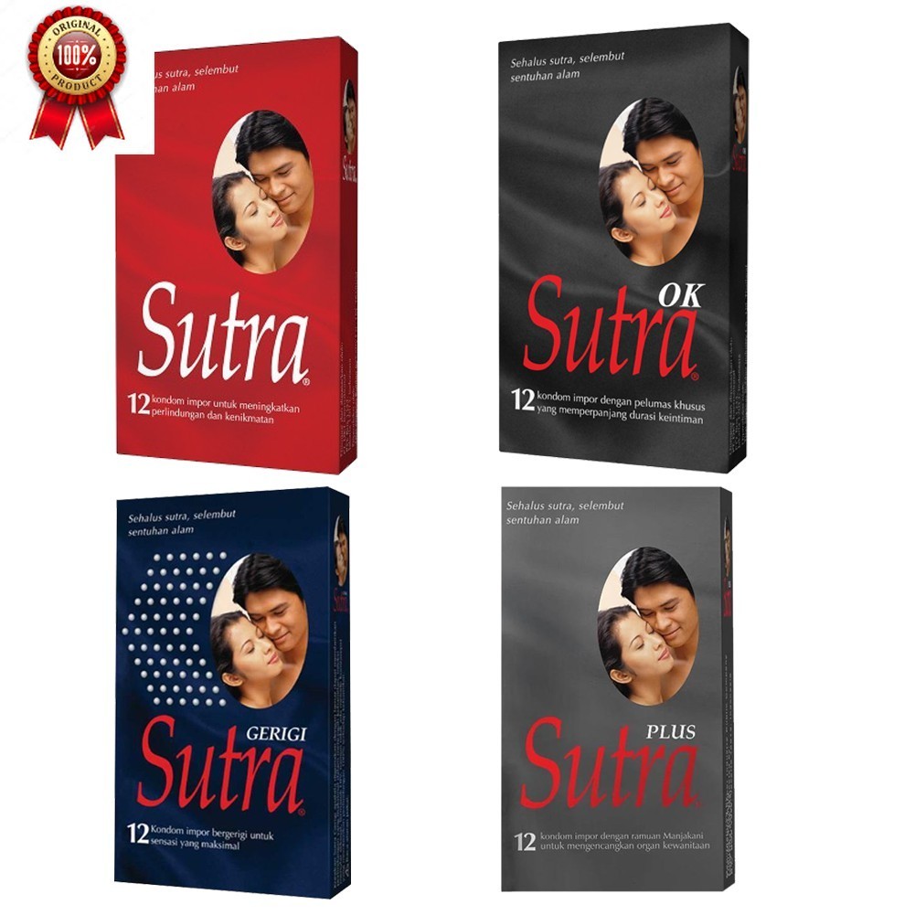 PRIVASI AMAN BARANG READY Kondom Sutra 12 s merah Classic / Kondom Sutra 12 s / Kondom Sutra 12 s Bi