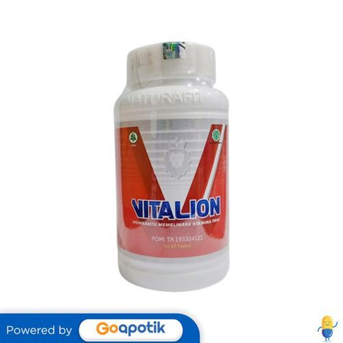 Naturafit Vitalion Botol 60 Kapsul