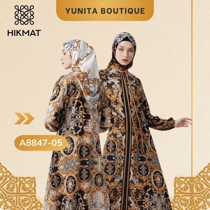 New Abaya Hikmat A8847-05 Original