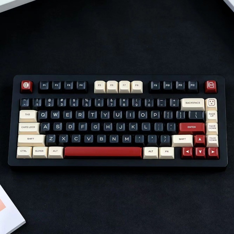 G-Q-Y-Q Rome Keycap SA Profile Keycaps PBT Double Shot Key Caps Set ISO Enter 7U Spacebar for Custom