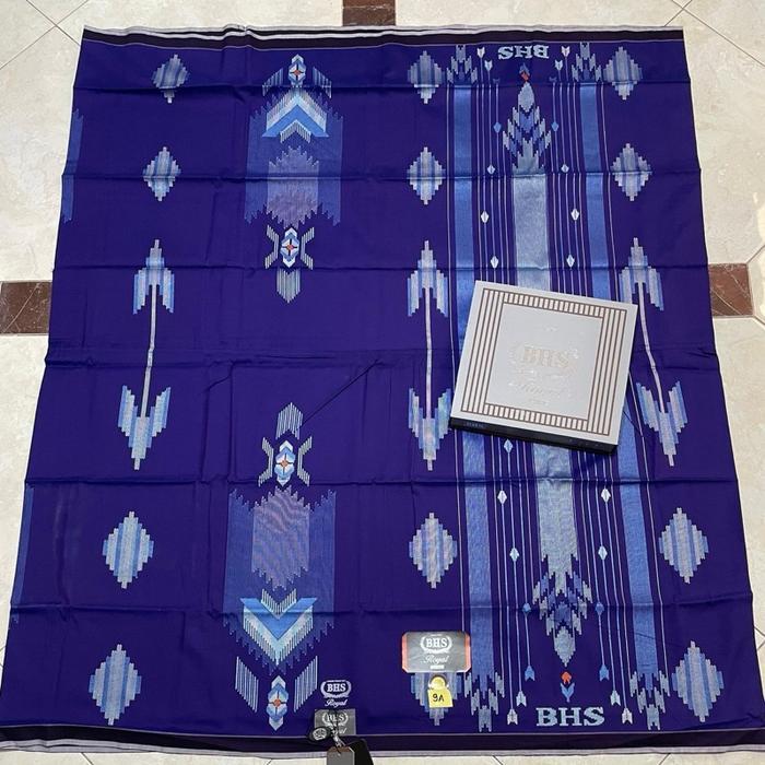 SARUNG BHS ROYAL SILVER KEMASAN BOX/KOTAK BHS ORIGINAL - 1 SGB