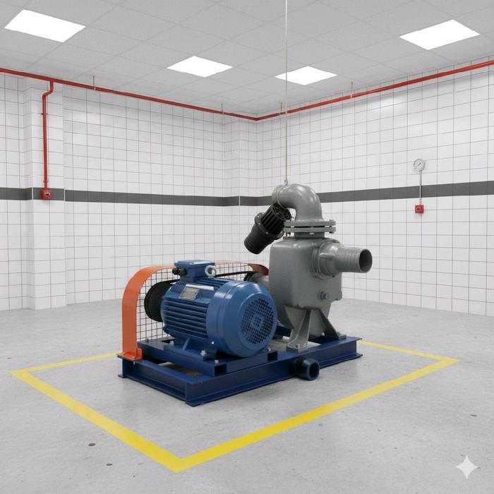 Set Couple Pompa Ebara Sqpb 150 + Motor 11kw 15hp pompa irigasi self priming