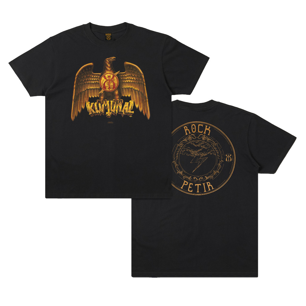 Komunal - Rock Petir Tshirt - Black