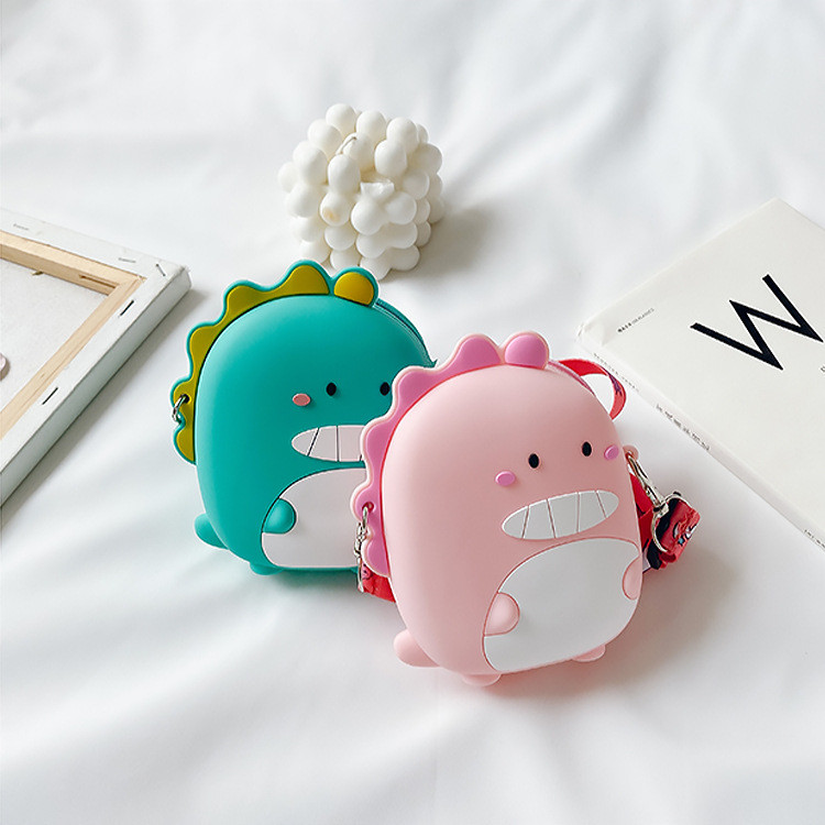 Dompet Koin Terlaris Tas Silikon Tas Bahu Fashionable Tas Selempang Kecil Kartun Lucu