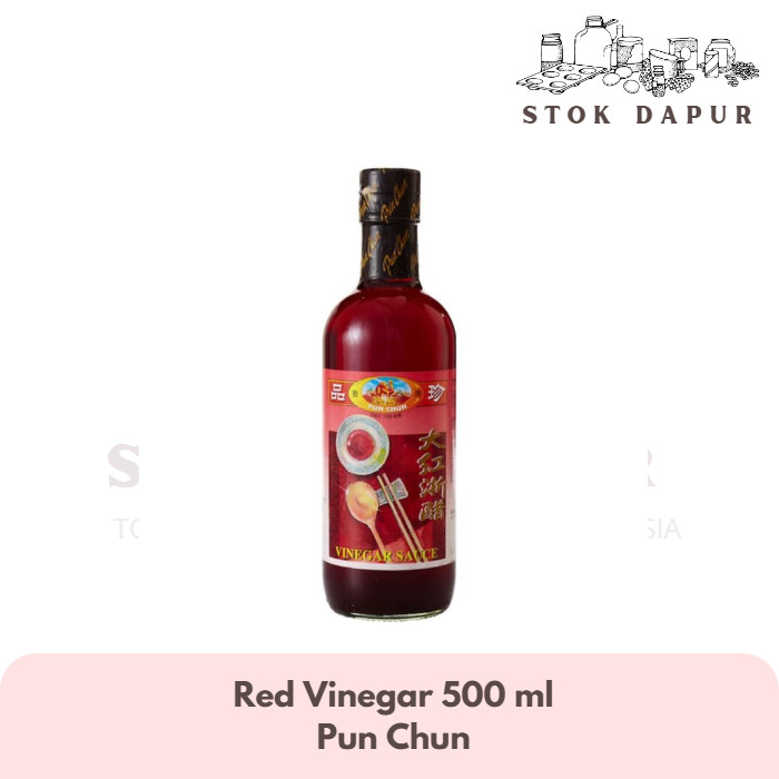 Red vinegar pun chun /cuka merah /Vinegar sauce 500ml