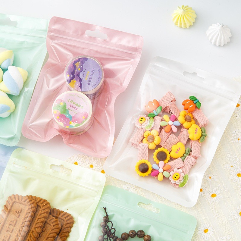 Plastik Ziplock Warna Pastel / Plastik Ziplock Warna Pastel / Plastik Ziplock Hologram / Plastik Zip