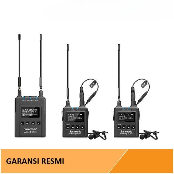 Saramonic UwMic9S Mini Kit 2 Kit2 2-Person Wireless Microphone
