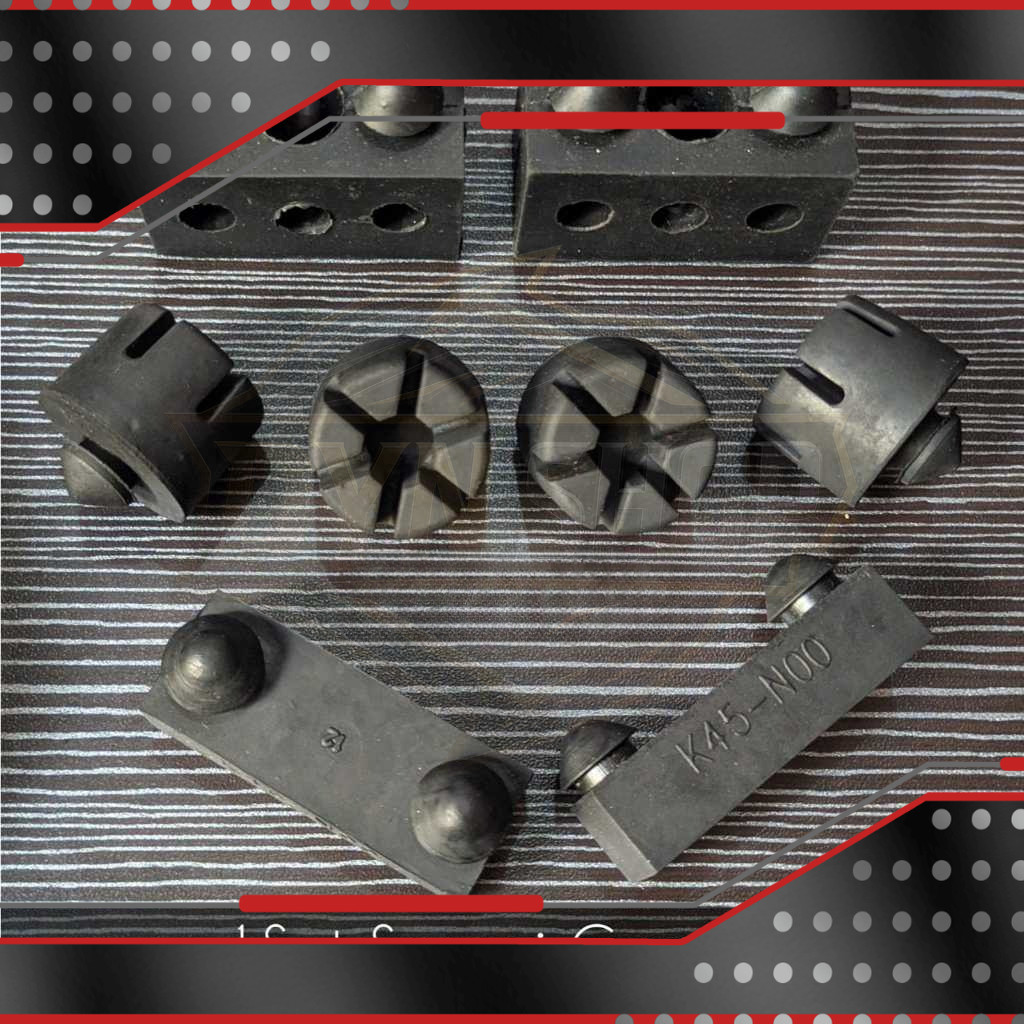 Karet Ganjal Jok Tiger Lama Revo / Karet Jok Set Revo Tiger Tilas Tilam / Karet Bantalan Jok Motor H