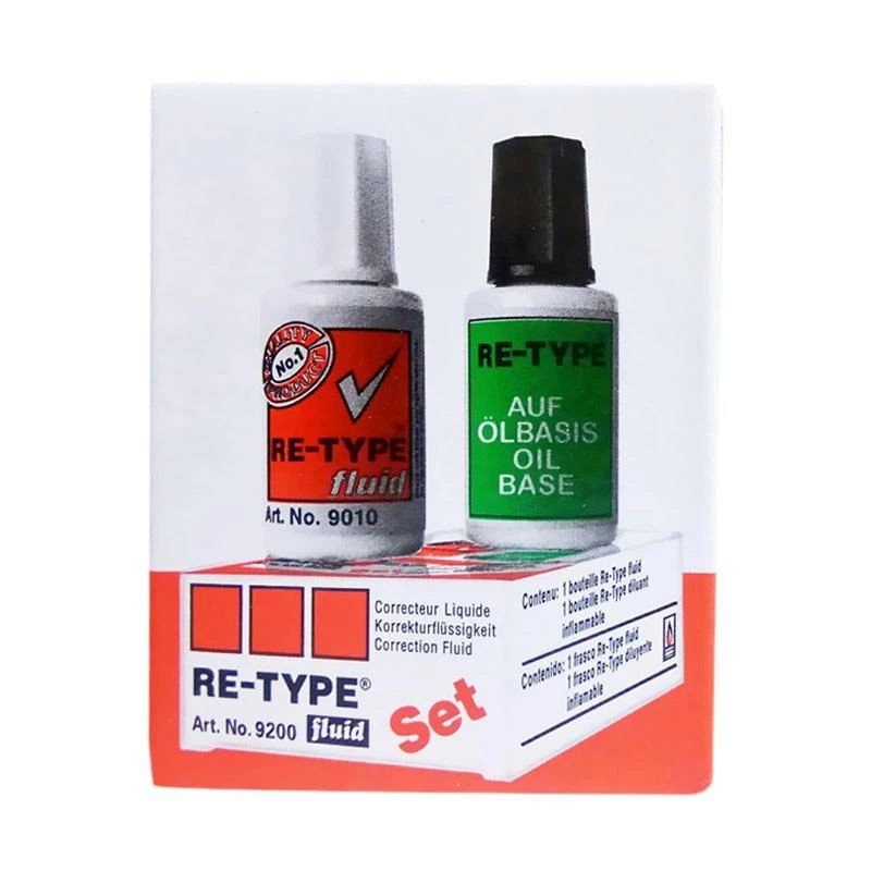 Tipe-X Cair Ry-Type/Tipe-x Kuas Set ( 1set )