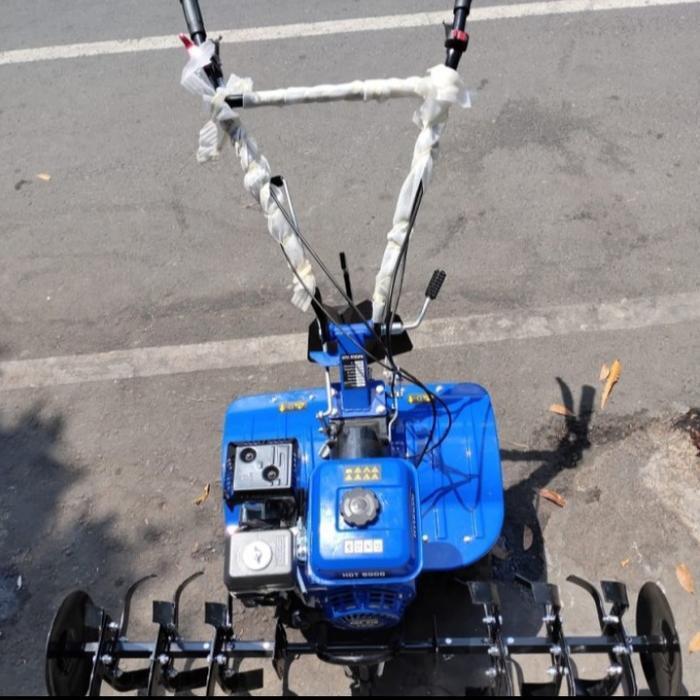 Traktor mini HYUNDAI HDT 800G bajak sawah