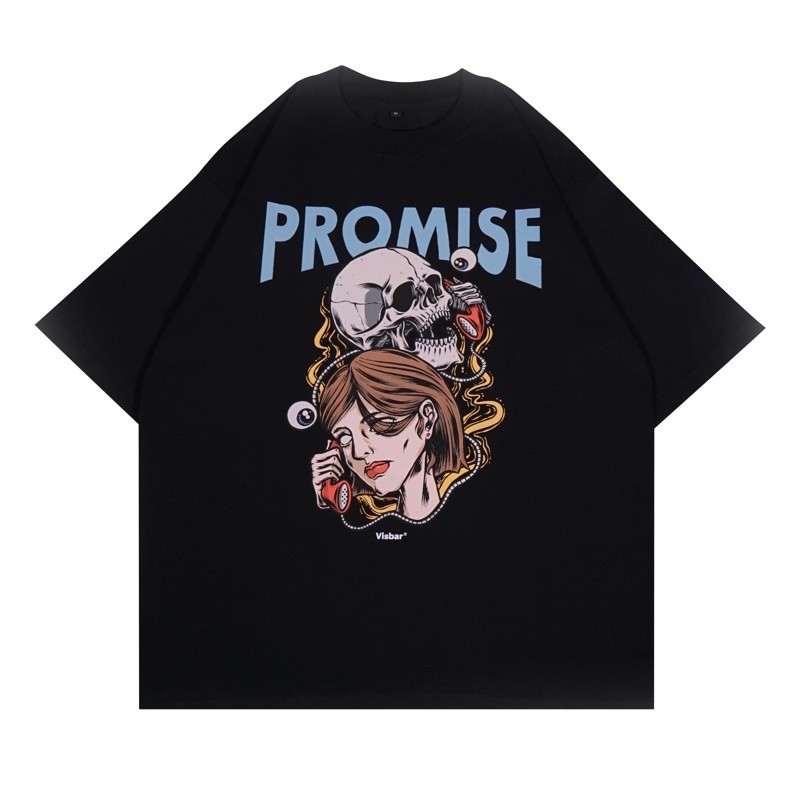 (COD) TShirt Oversize Visbar T45 - Promise