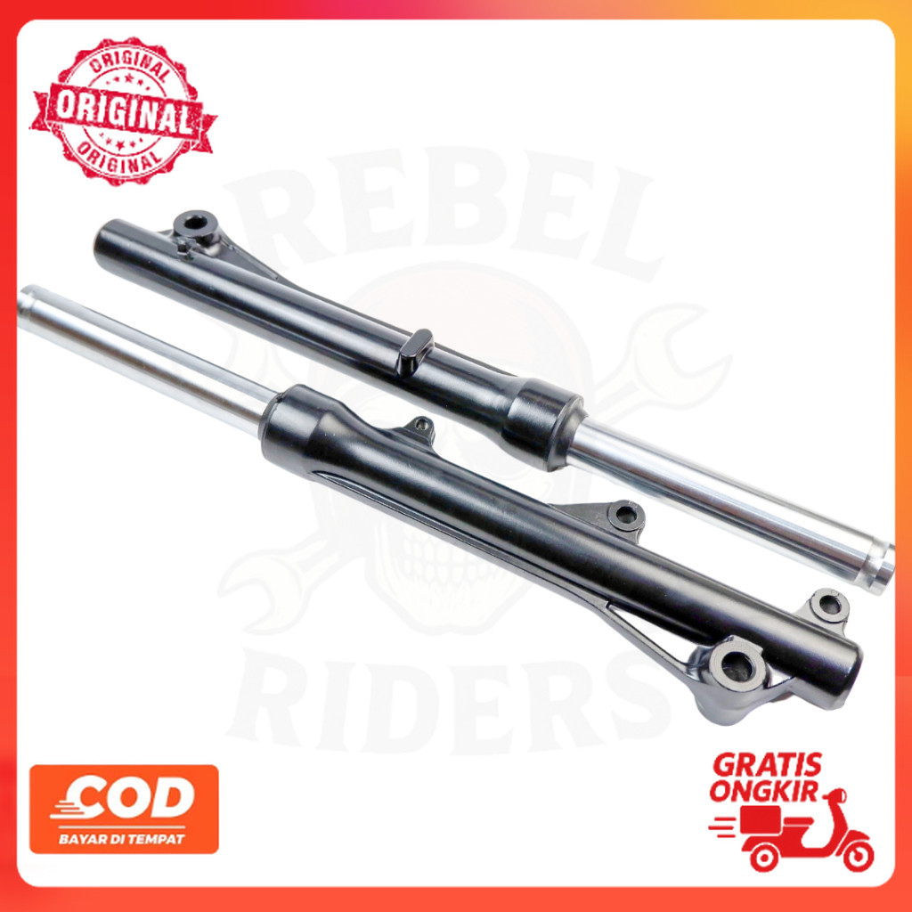 Sok depan beat fi vario fi Komplit KZL ori rider motor part