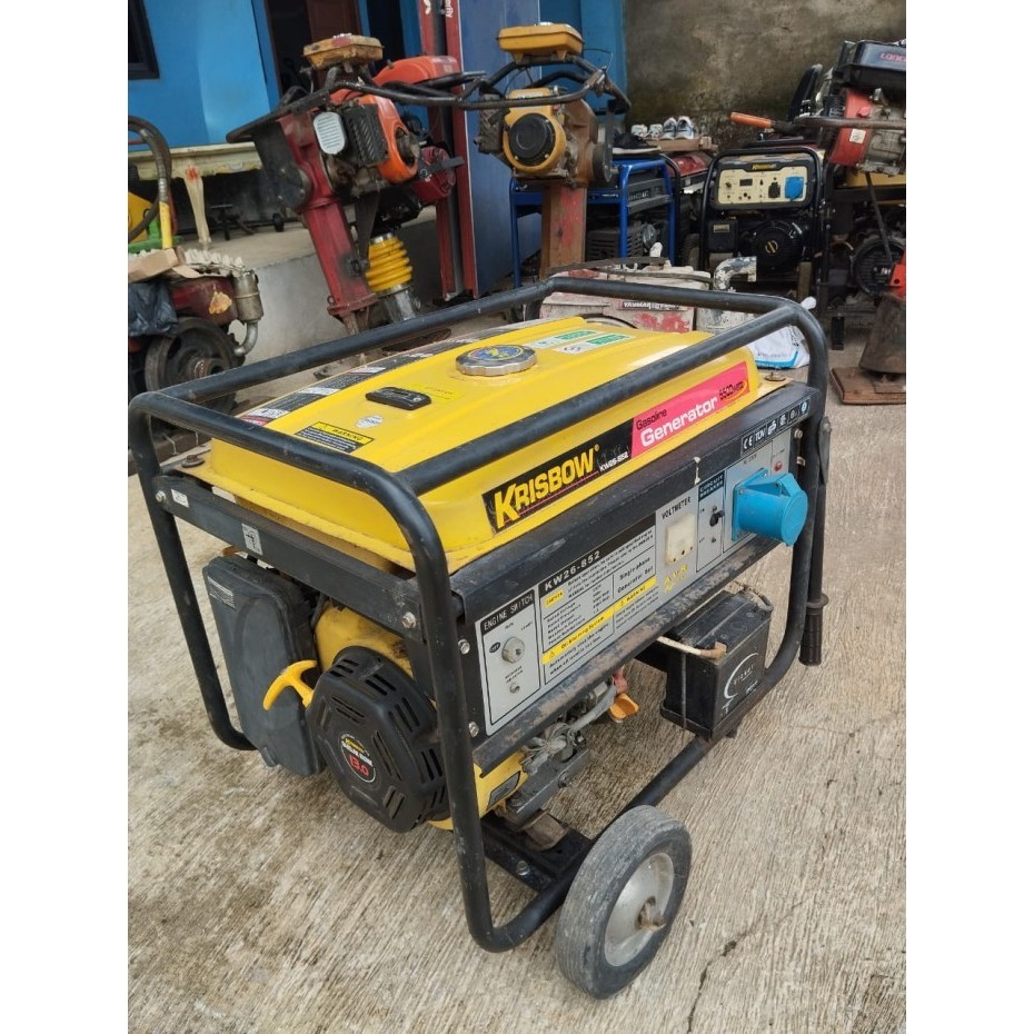 IRH Jual Genset Krisbow 5500Watt Murah Meriah Kranji Bekasi