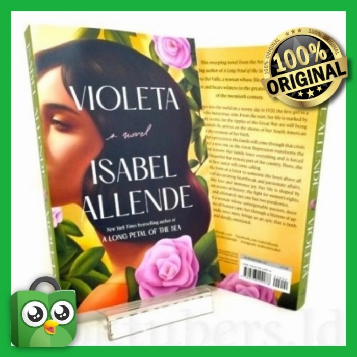 Novel Import Original Violeta (US/PB) By Isabel Allende