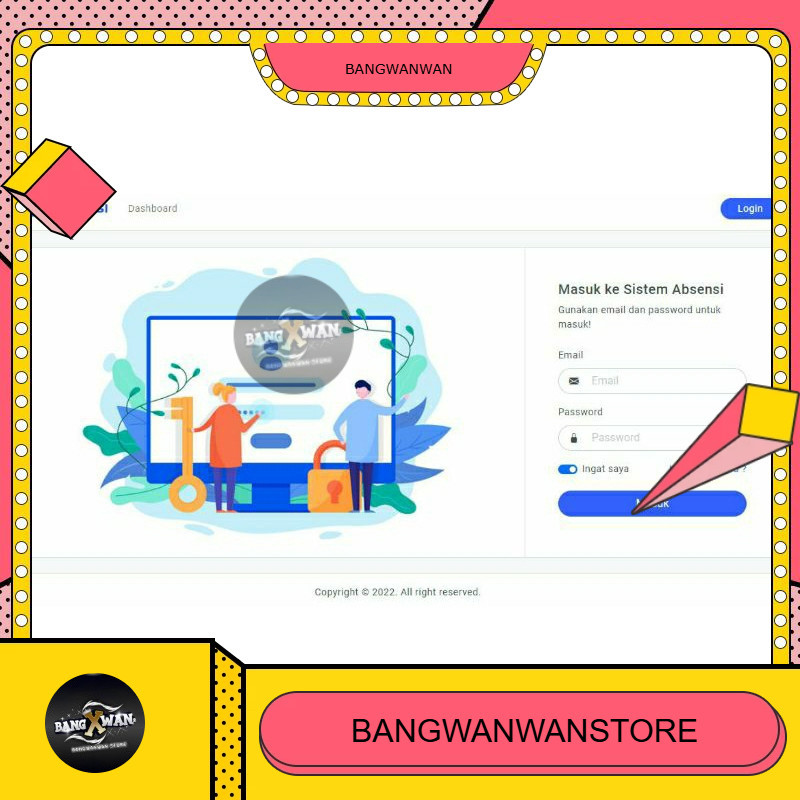 Source Code Absensi RFID & BARCODE berbasis Website BGW