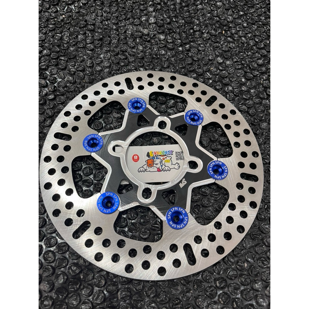 DISC DEPAN 220mm LUBANG BAUT 4 / PIRINGAN 220mm LUBANG BAUT 4, PIRINGAN MIO, PIRINGAN JUPITER MX, PI