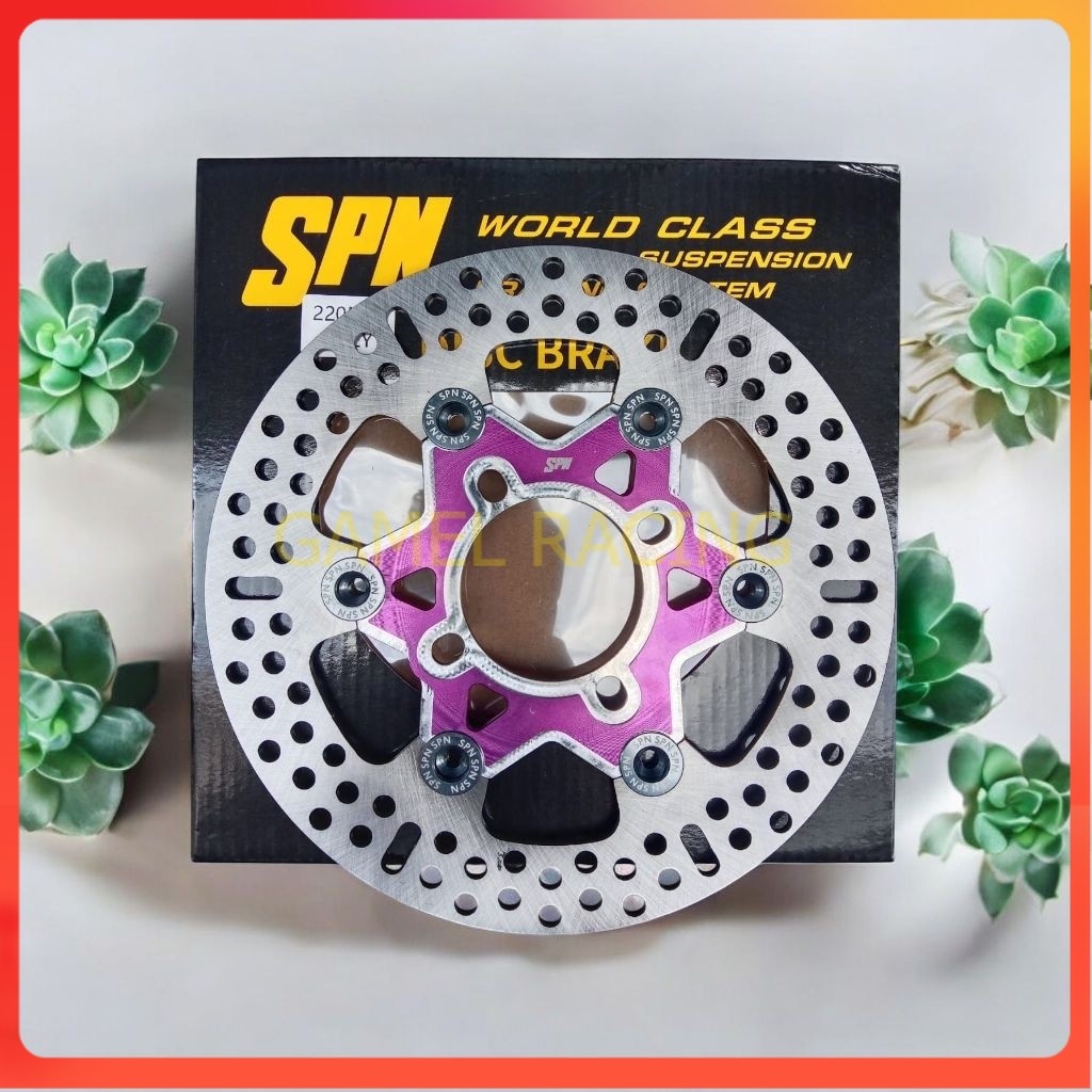 Disk cakram piringan cakram 220mm import thailand beat mio vario scoopy mio m3 all YMH 4lobang GAMEL
