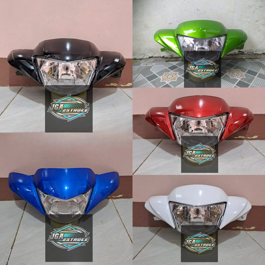 BATOK DEPAN PLUS REFLEKTOR YAMAHA MIO J  TOTOK DEPAN SET LAMPU MIO GT ALL WARNA