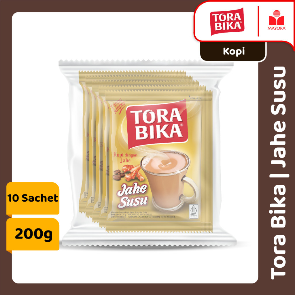 Torabika Jahe Susu Instant 10 Sachet