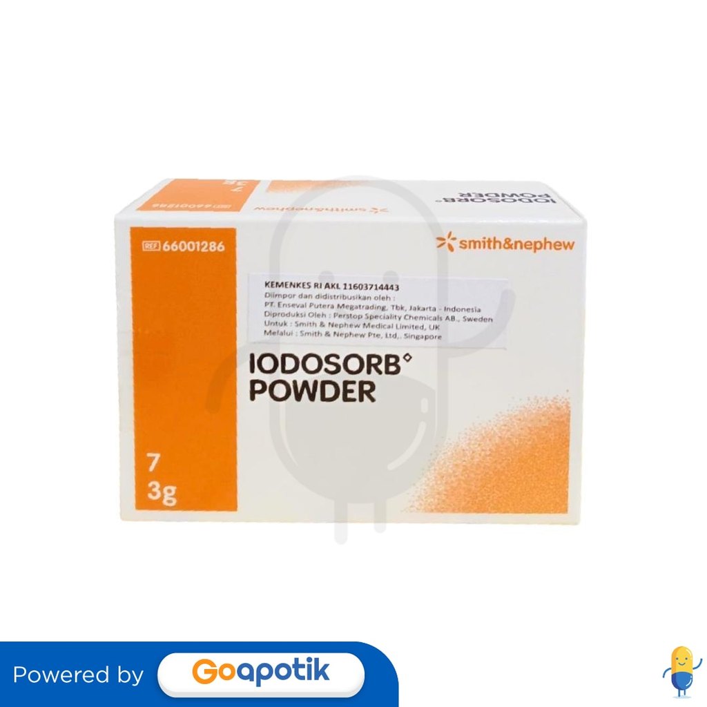 Iodosorb Powder 3 Gram Box 7 Sachet