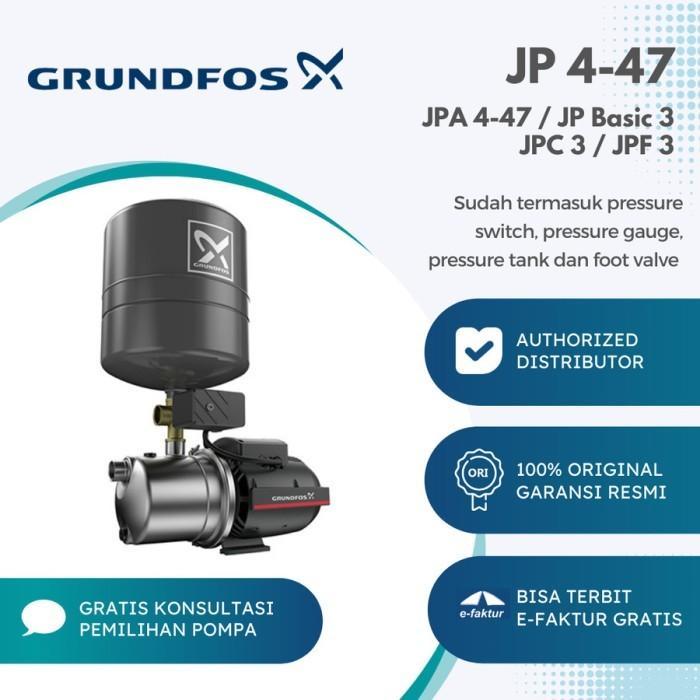 Semi Jet Pump Grundfos JPA 8-62 PT-V
