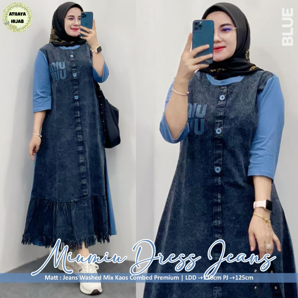 0112   MIUMIU DRESS JEANS by ATHAYA   // ONESTUFF