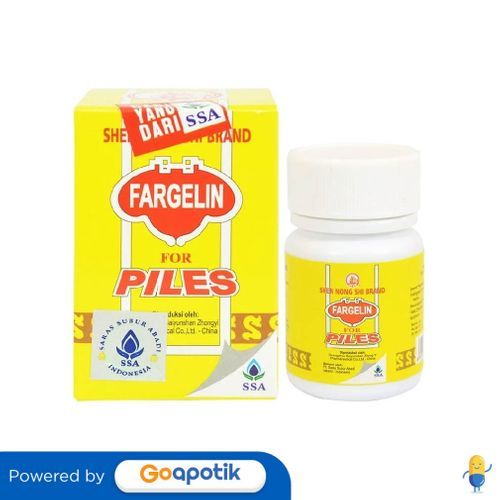 Fargelin For Piles Botol Isi 60 Pil