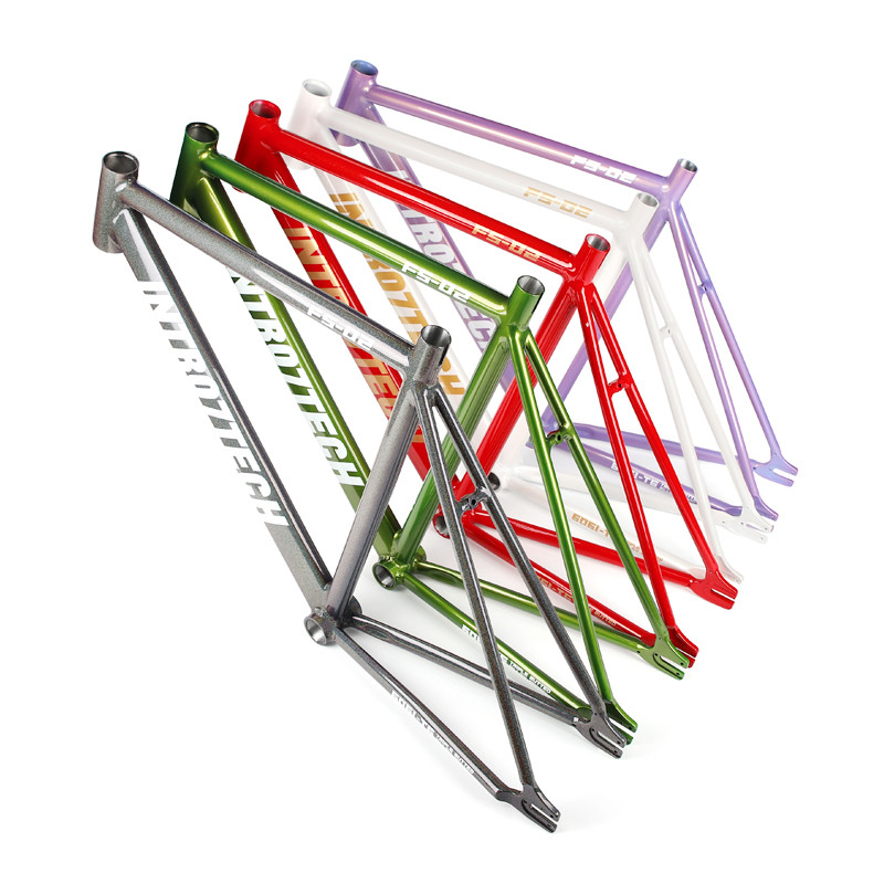 Intro7 Aluminum Alloy 6061 Fixed Gear Frame Single Speed Track Cycling Parts