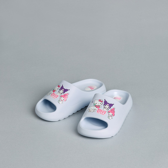 Max Fashions Sandal Anak Perempuan Hello Kitty and Friends Print Slides