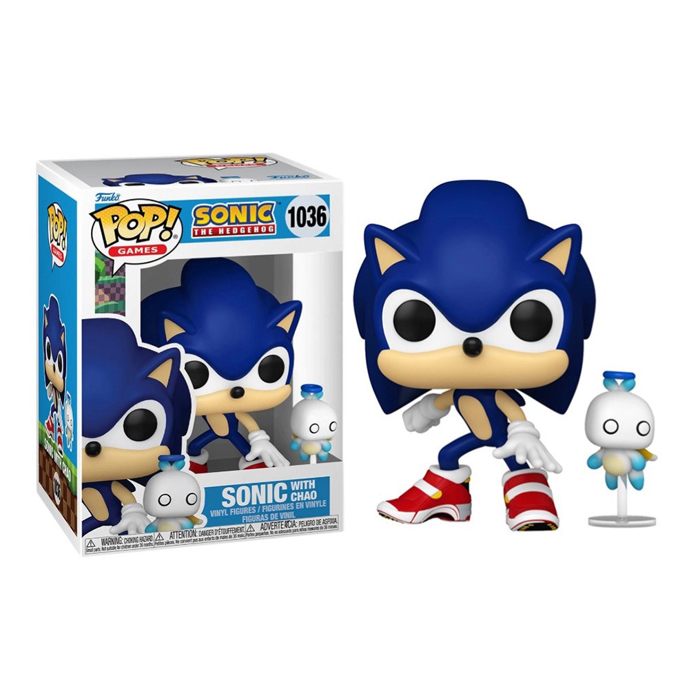Sonic The Hedgehog Model Toy Funko Pop Silver Action Figure Metal Sonic Doll Ornaments Werewolf  The