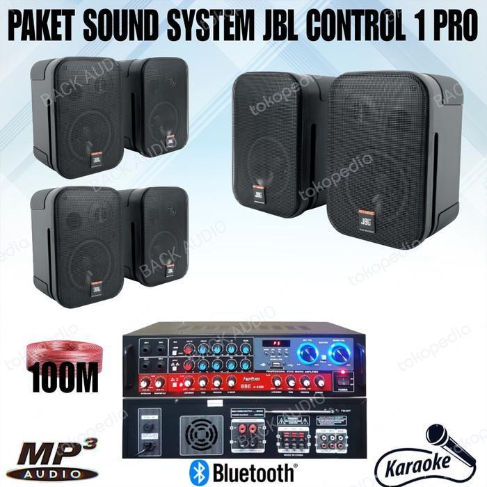 paket sound speaker cafe dan resto 6 speaker jbl paket komplit jbl pro