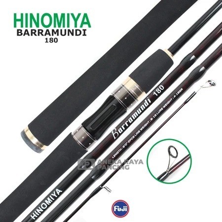 Joran hinomiya baramundi ulir fuji 180cm 8-16lb