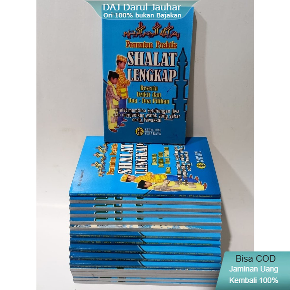 Buku tuntunan sholat lengkap saku / buku pandua shalat kecil lengkap