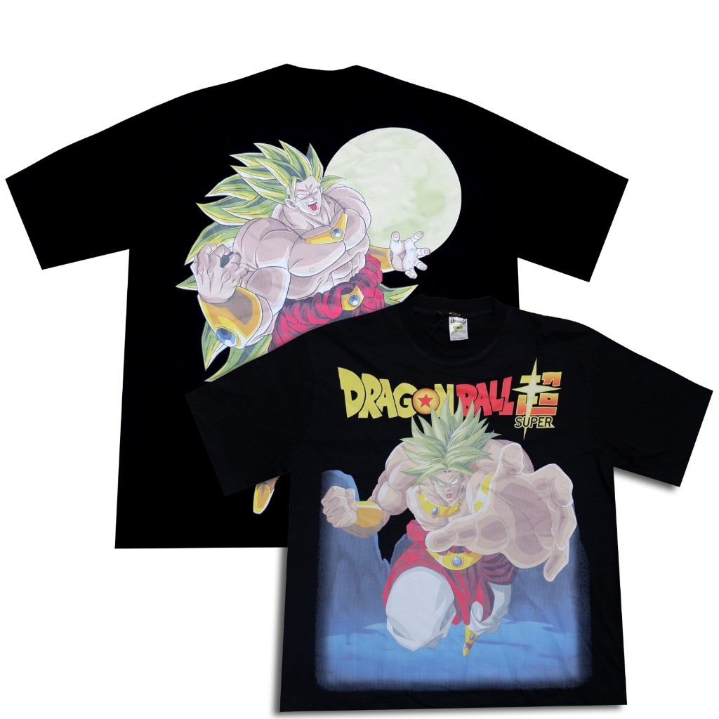COD Tshirt Broly Super Saiyan Dragon Ball Z Kaos VIntage Bootleg Oversize
