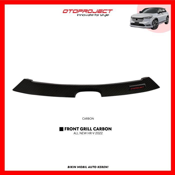 Otoproject - Front Grill A.N Hrv 2022 Mugen Carbon | Grill Depan Hrv 2022 - CARBON