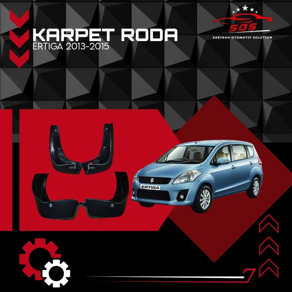 Karpet Roda Mud Guard Suzuki Ertiga 2013 2014 2015