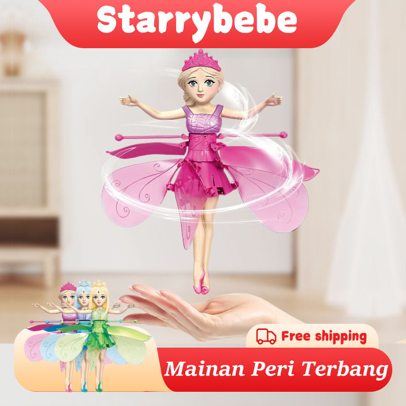 Mainan Peri Terbang Sensor Tangan Mainan Anak Mainan Peri Terbang Sensor Karakter