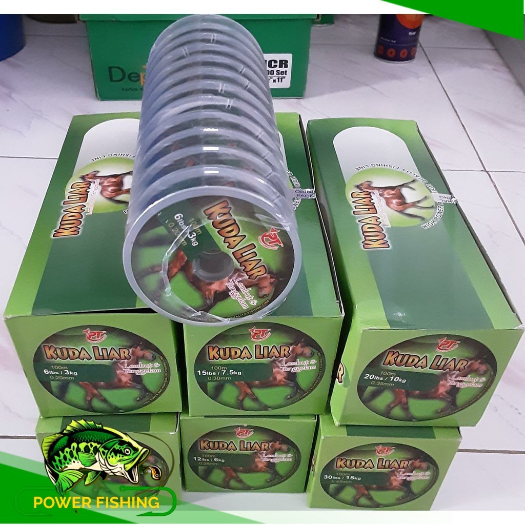 SENAR KUDA LIAR - SENAR PANCING KUDA LIAR - CONNECTED PIONEER KUDALIAR 100 METER