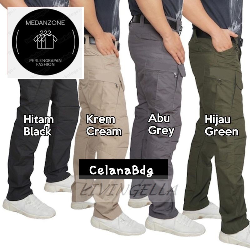 COD CELANA TACTICAL PRIA AUTDOOR BLACKHAWK CARGO PANJANG DRILL SERAT HALUS NOT RIPSTOP KARGO TECTIKA