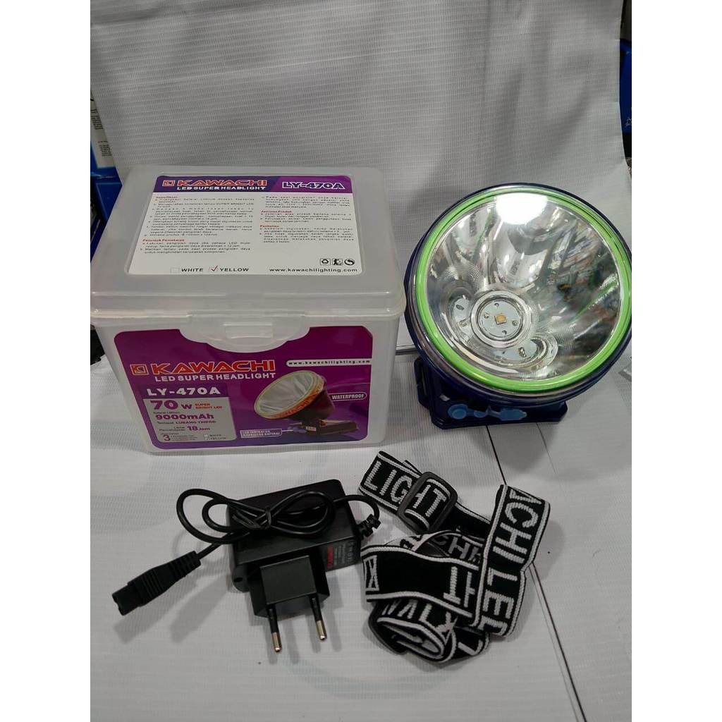 Senter kepala KAWACHI LY 470/70 WATT