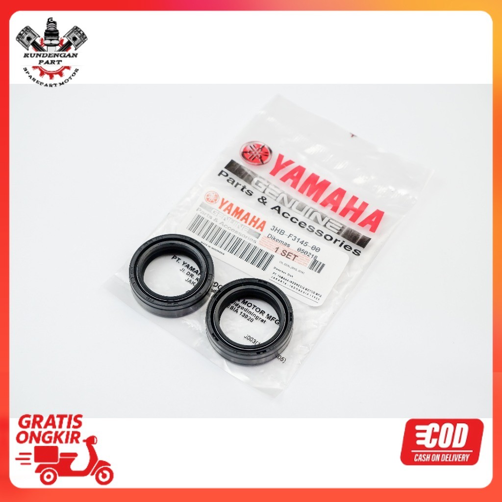 seal shock depan rx king - sil sok rx king depan 3HB-F3145-00 Ori motor part