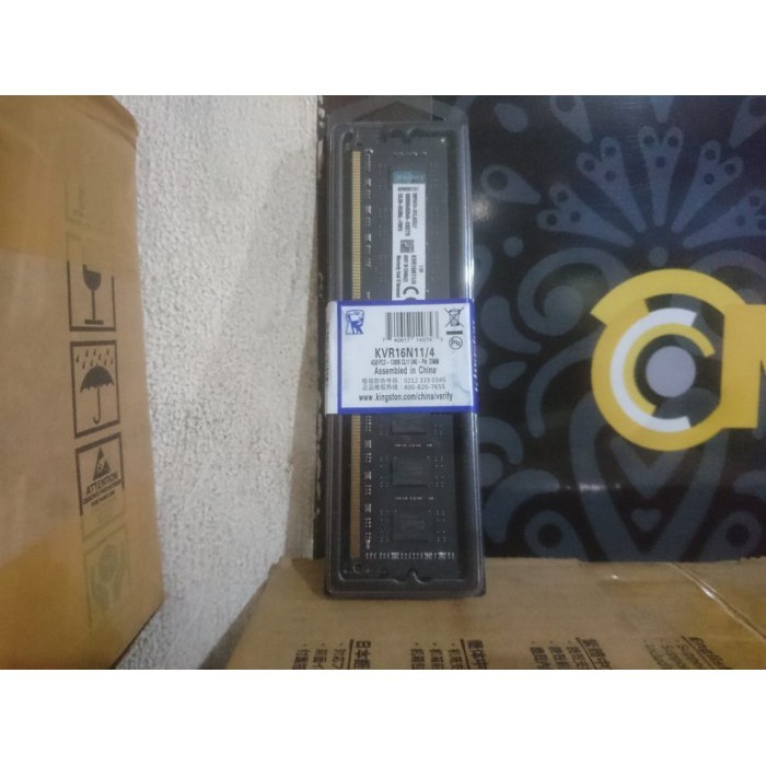 Ram kingston 4gb DDR3 PC3 12800 CL11 240 Longdimm KVR16N11/4