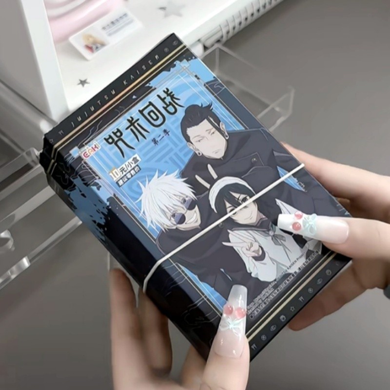 New Jujutsu Kaisen Card Polaroid Acrylic Photo Card Gojo Satoru Geto Fushiguro Shinobu Anime Collect